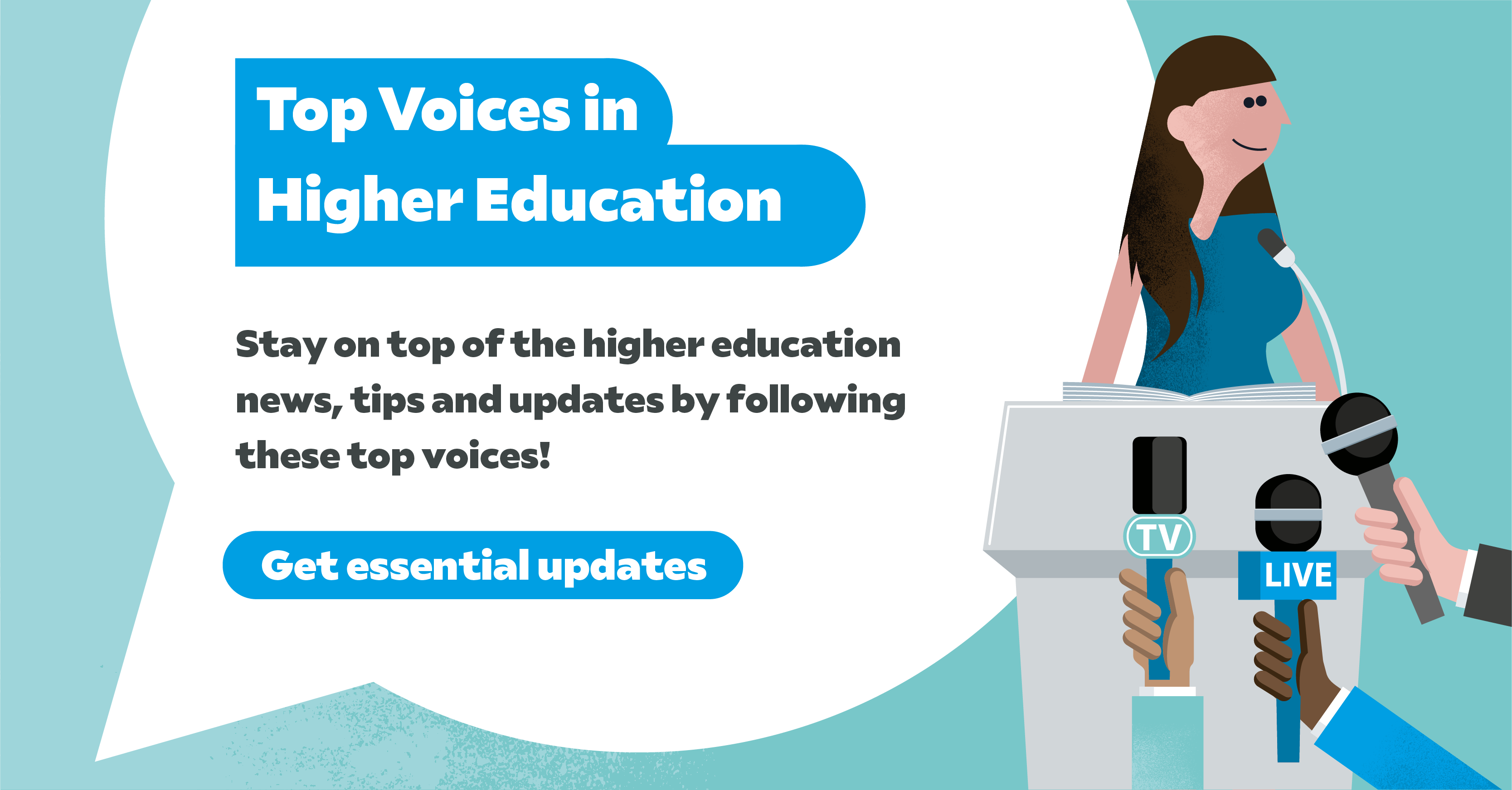 Top 50 voices to follow in higher education for 2025