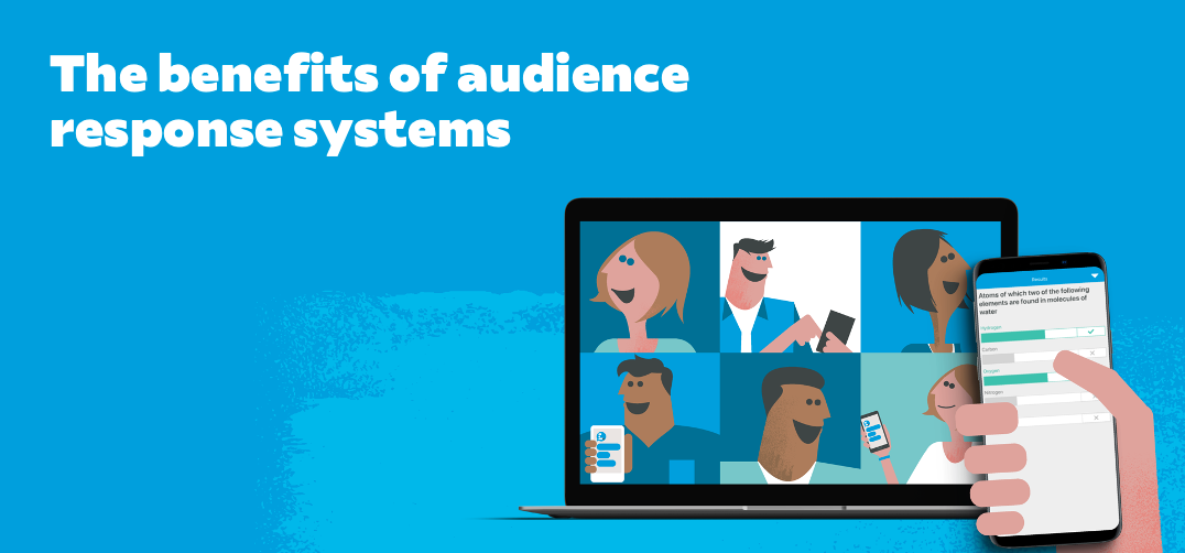 What are the key benefits of audience response systems?