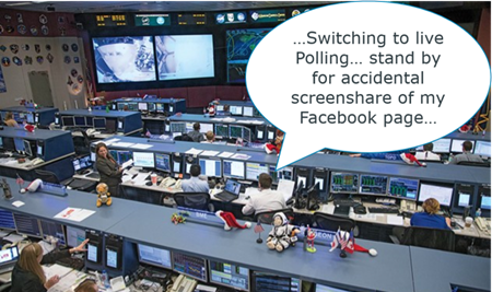 live polling - switching screens image