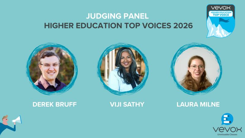 Judging Panel of Higher Education Top Voices