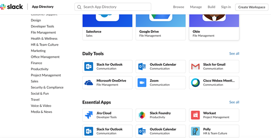 slack integrations